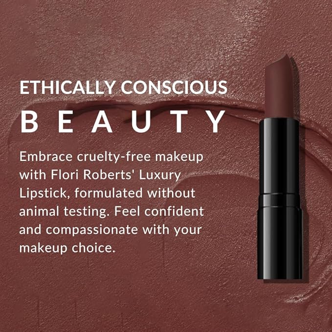 Luxury Lipstick, Vibrant Lip Makeup for Women of Color or Deeper Skin Tones, Demi-Matte Texture, Hydrates and Conditions Lips